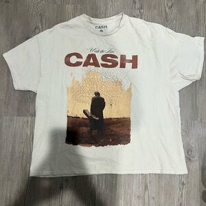 Johnny cash oversized tee